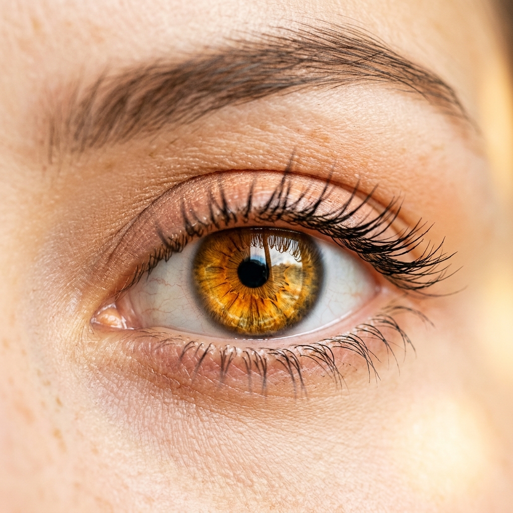 Close-up van een oog